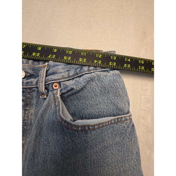 Levi's Women's Patchwork VTG Quilt Denim Jeans Reworked - Picture 7 of 9